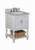 Laine Single Vanity W61cm - Stone Top